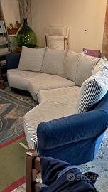 Divano ad angolo da 5/6 posti