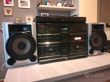 Impianto HI-FI a Moduli Separati SANYO  con Giradi