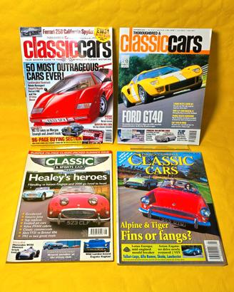 ✅ 29 Riviste Auto Epoca Classic Cars UK Anni 2000