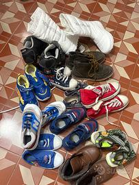 Scarpe varie marche