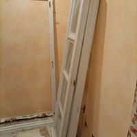 N.1 coppia finestre+ vetro doppia camera+maniglie