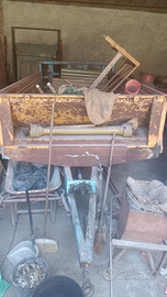 Spargi letame Carro Agricolo