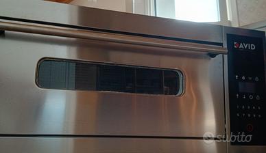 Forno monocamera elettrico David modello euro 1