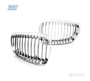 GRIGLIA BMW E87 07-11 CROMATA NERA