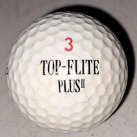 Pallina da golf vintage Top Flite Spalding