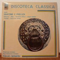 Vinile Giuseppe Verdi Sinfonie e Preludi