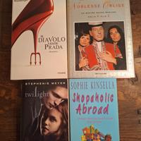 libri italiano inglese  kinsella prada twilight