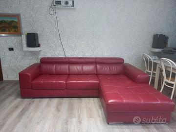 Divano in pelle