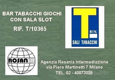 Bar tabacchi giochi slot scommesse (rif. t/10365)