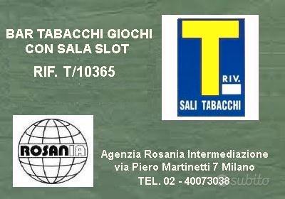 Bar tabacchi giochi slot scommesse (rif. t/10365)