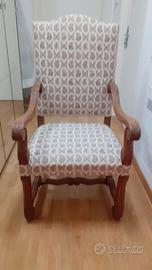 Poltrona tipo Trono (2 disponibili)