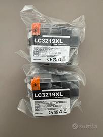 2 Cartucce per stampante Brother LC3219XL