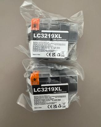 2 Cartucce per stampante Brother LC3219XL