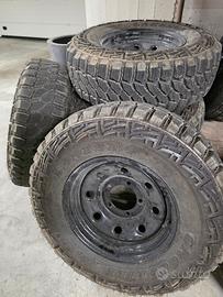 Gomme offroad suzuki jimny furbe + cerchi + tpms