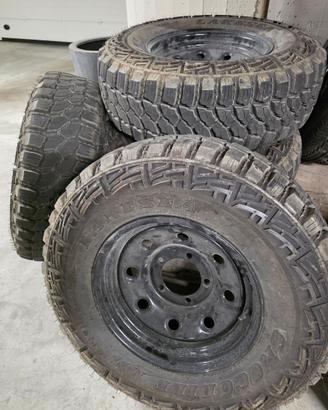 Gomme offroad suzuki jimny furbe + cerchi + tpms