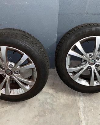 Cerchi + gomme invernali da 16 Giulietta