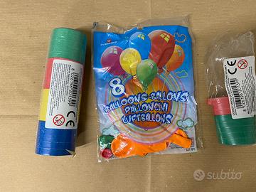 Accessori Carnevale Stelle filanti e varie