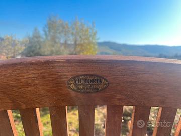 Set 6 sedie + cuscini - Victoria Teak Collection