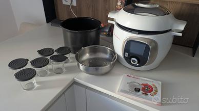 Robot cucina Mookinex COOKEO bianco con accessori