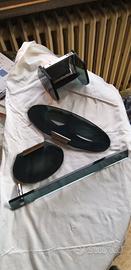 set bagno in vetro grigio fumè 6