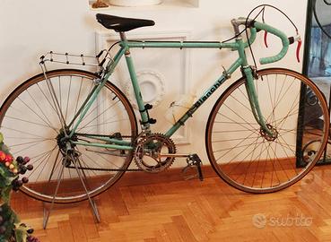 bici sportiva vintage bianchi