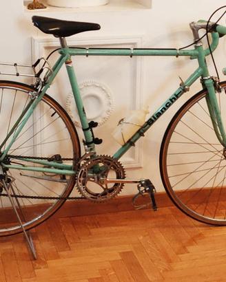 bici sportiva vintage bianchi