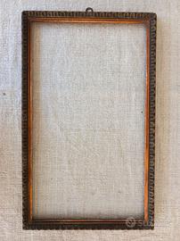 Cornice vintage in legno cm. 25,5x41