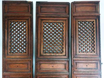Porte antiche in noce 700 800