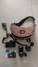 Macchina Fotografica Analogica Canon Eos 100 con O