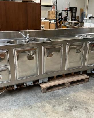 BANCO Bar usato 4 Porte + 4 Cassetti con Motore