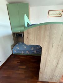 Cameretta con letti a castello