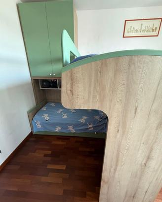 Cameretta con letti a castello