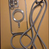 Cover con laccetti iPhone 16 pro max