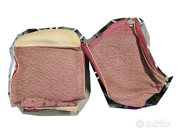 Fodere originali vipla rosse per Fiat 500