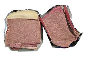 Fodere originali vipla rosse per Fiat 500