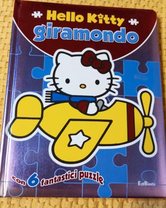 HELLO KITTY GIRAMONDO (libro con puzzles)