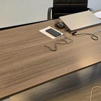 Scrivania Flycom Rovere grigio