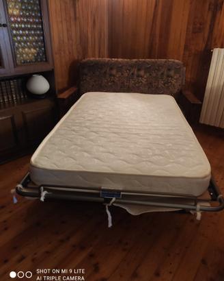 DivanoLetto Rete a Doghe e Materasso seminuovo