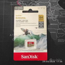Scheda micro SDXC 64Gb SanDisk