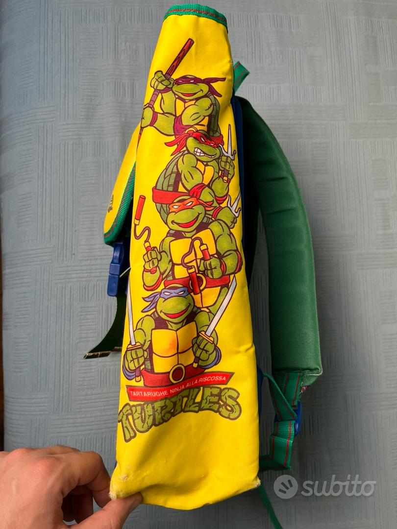 TMNT Teenage Mutant Ninja Turtles zaino vintage Collezionismo In