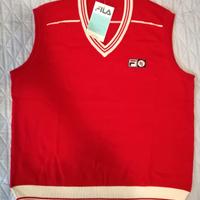 Gilet Fila e Panatta vintage