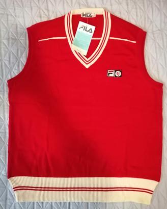 Gilet Fila e Panatta vintage