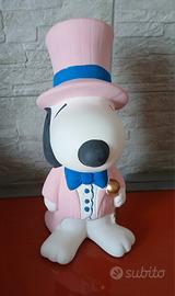 Snoopy statua alto 27 cm gesso dipinto a mano salv