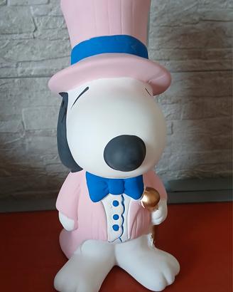 Snoopy statua alto 27 cm gesso dipinto a mano salv