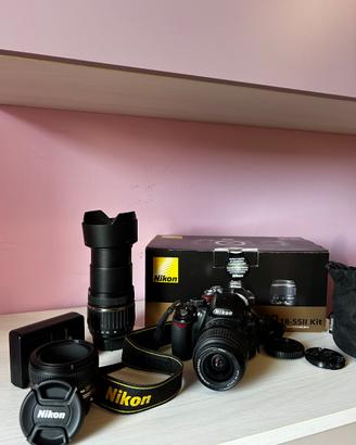 Nikon D3100 + 3 obiettivi