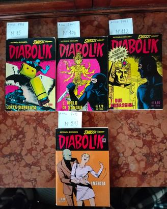 Fumetti di Diabolik