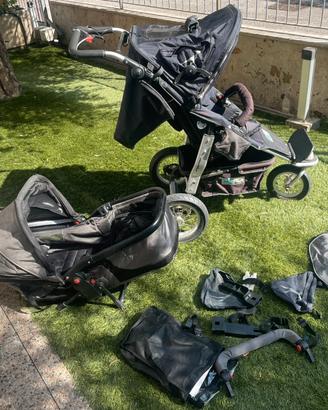 Passeggino TFK con culla e coperta