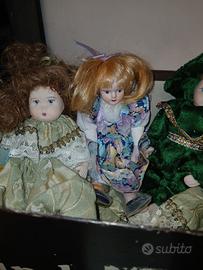Bambola Bambole in porcellana da collezione