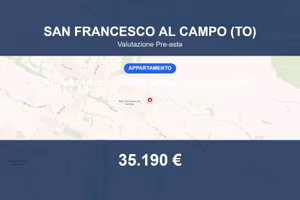 Immobile in asta di 214 m² a San Francesco al Camp