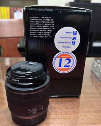 Canon RF 35mm macro 1.8 stm